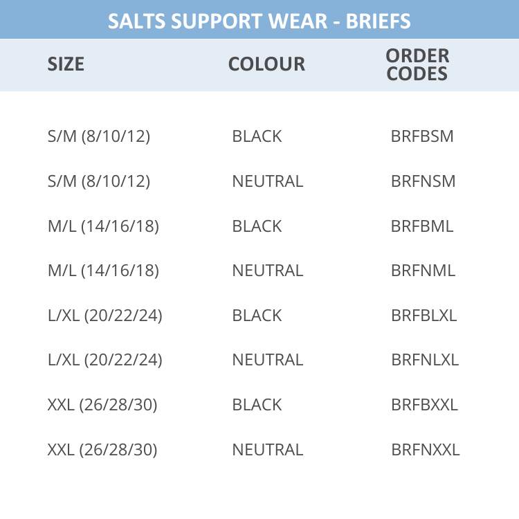 Salts Support Wear - Briefs