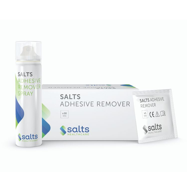 salts healthcare, stoma, ostomy, colostomy, ileostomy, urostomy, stoma accessories, ostomy accessories, adhesive remover